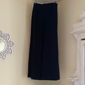 Spanx Supersmooth Black Wide Leg Women's Pants - Size Large / Tall Length